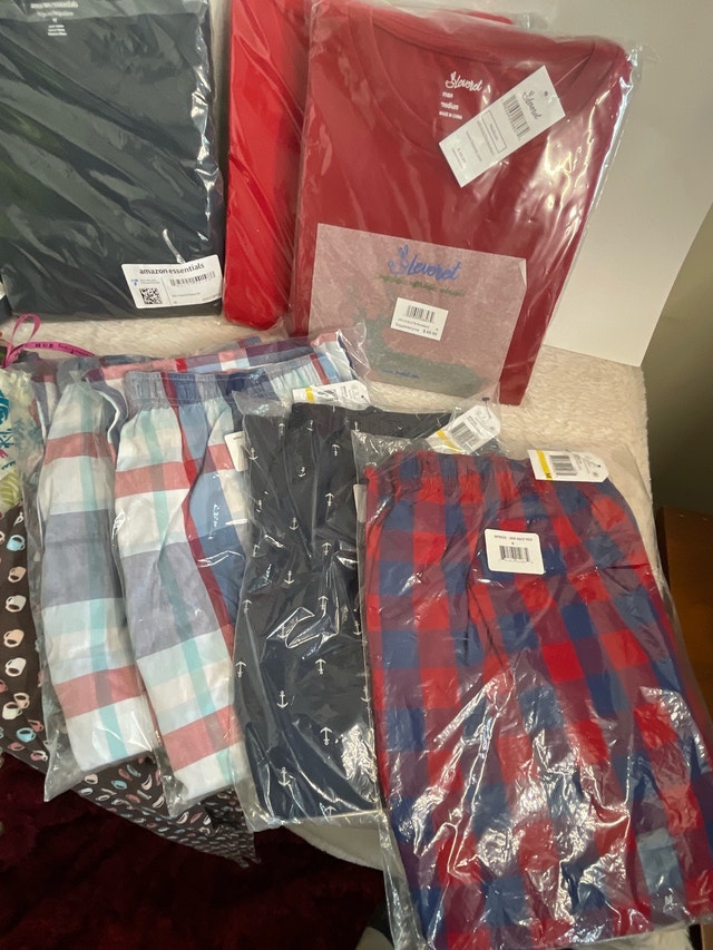 Sz M Nautica Hue Leveret Mountain Warehouse Flannel Sleep Wear - photo 2