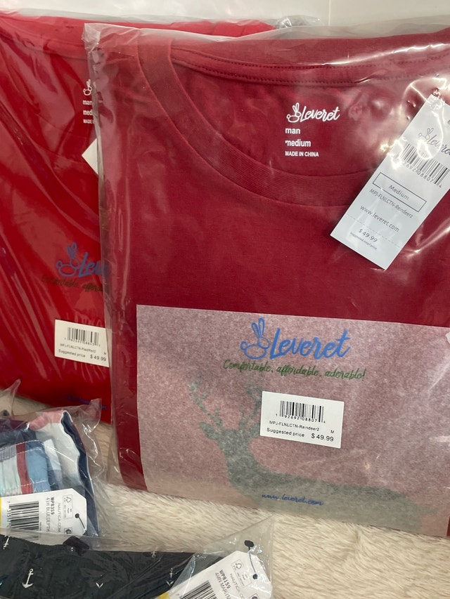 Sz M Nautica Hue Leveret Mountain Warehouse Flannel Sleep Wear - photo 3