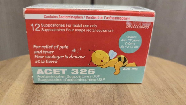 ACET 325 - Pain and fever relief suppositories