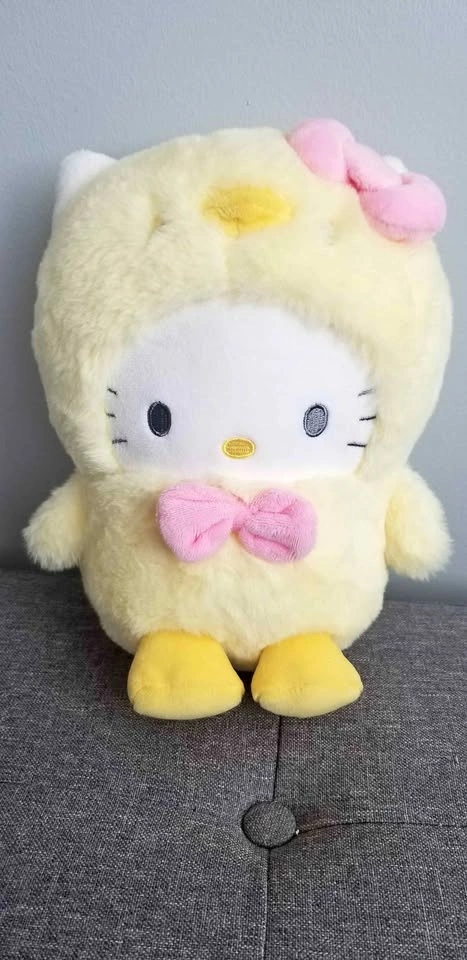 New with tag. Hello Kitty Sanrio Yellow Easter Chick Costume Plu