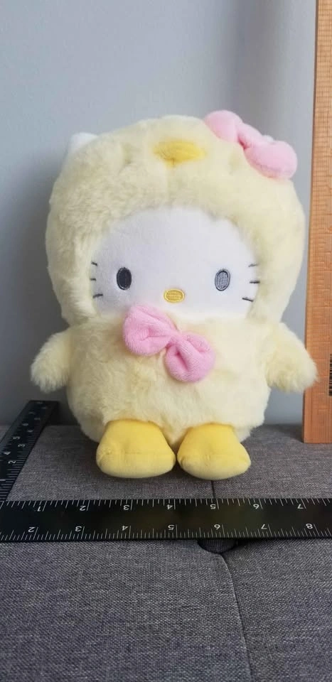 New with tag. Hello Kitty Sanrio Yellow Easter Chick Costume Plu - photo 4