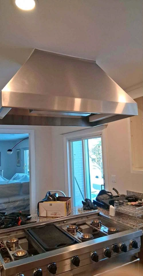 Stainless Steel Professional Range Hood – No Blower