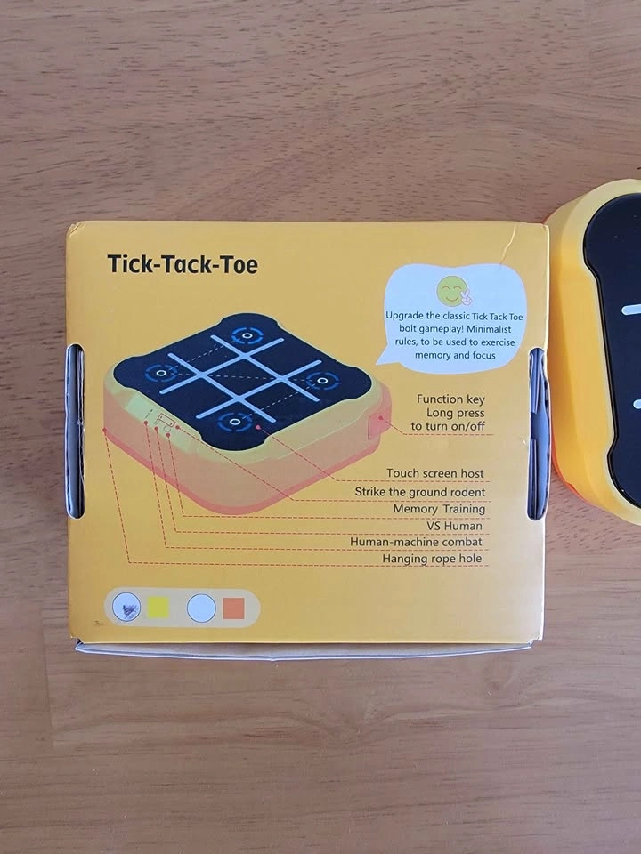 Tic Tac Toe Games for Kids: 4-in-1 Portable Sensory Puzzle Game - photo 3
