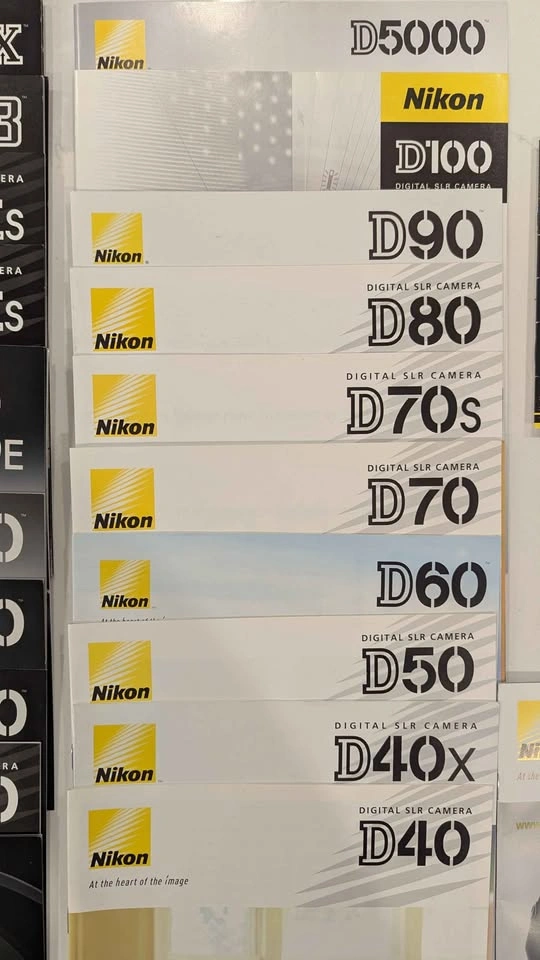My personal collection of Nikon brochures - photo 4