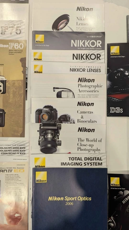 My personal collection of Nikon brochures - photo 5
