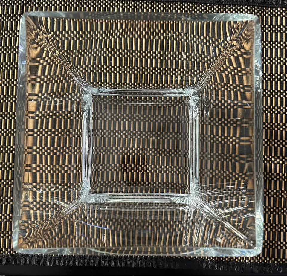 7” x 5” Heavy Duty Square Glass Vase/Bowl - photo 2