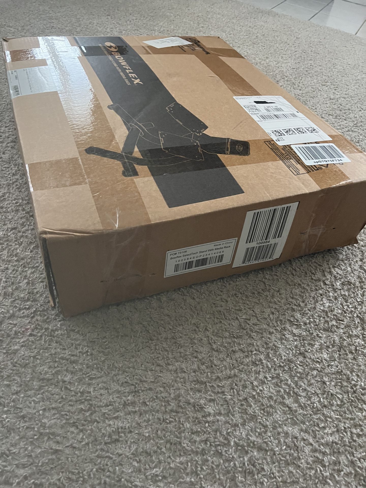 Brand New BowFlex Dumbbell Stand with Media Rack - photo 2
