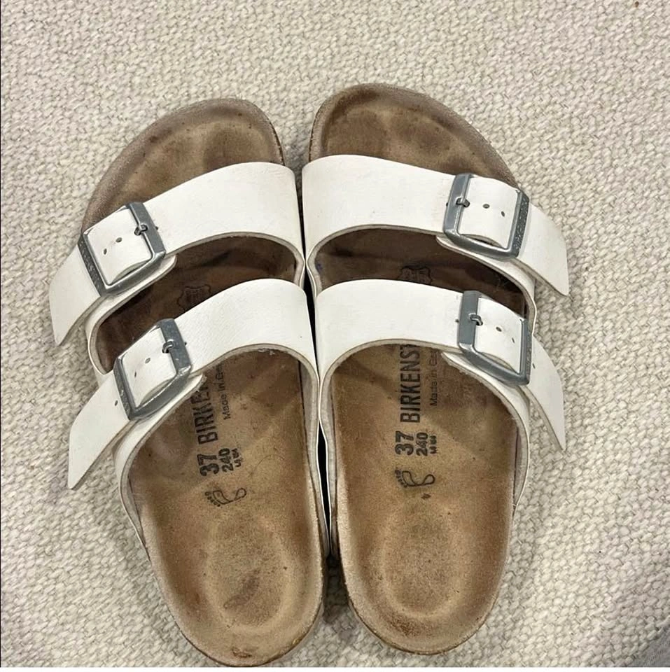 Birkenstock Arizona Soft Footbed Leather Sandals