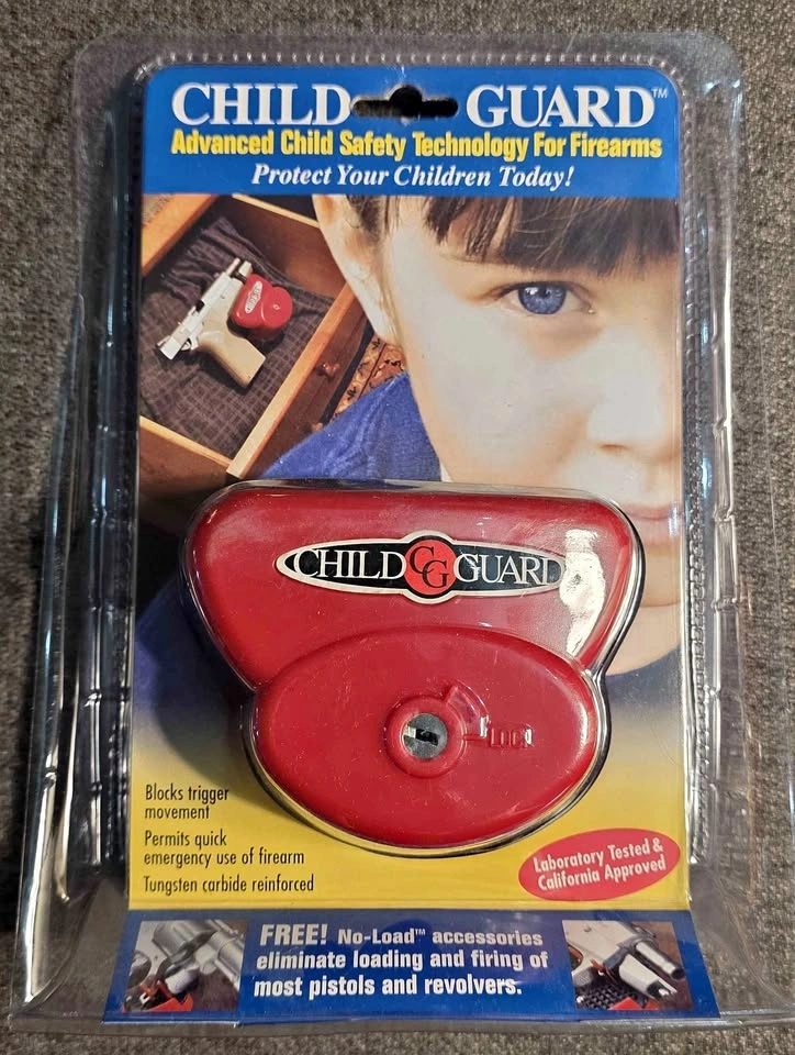Child Guard CS-100 Firearm Trigger Lock – New Sealed