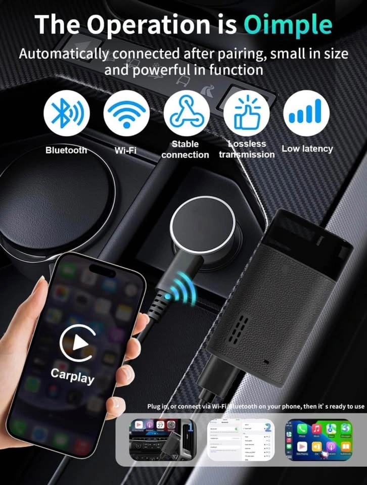 Wireless Adapter for Apple CarPlay & Android Auto - photo 4