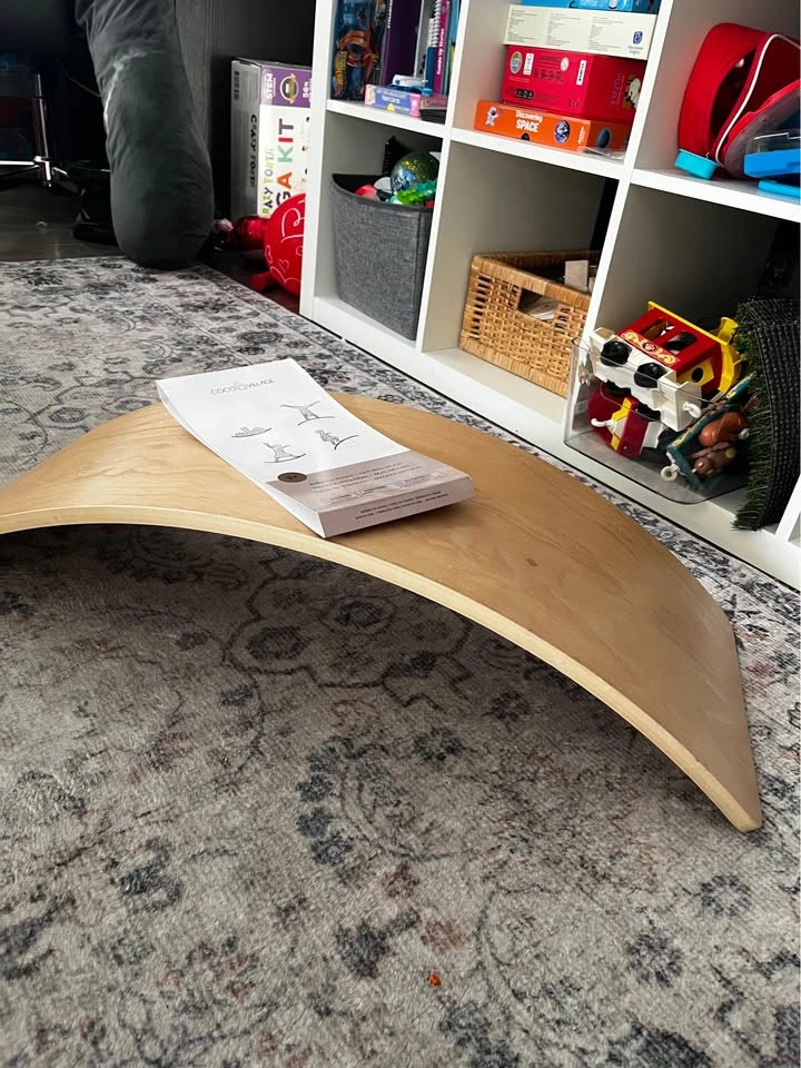 Balance board - natural wood - photo 3