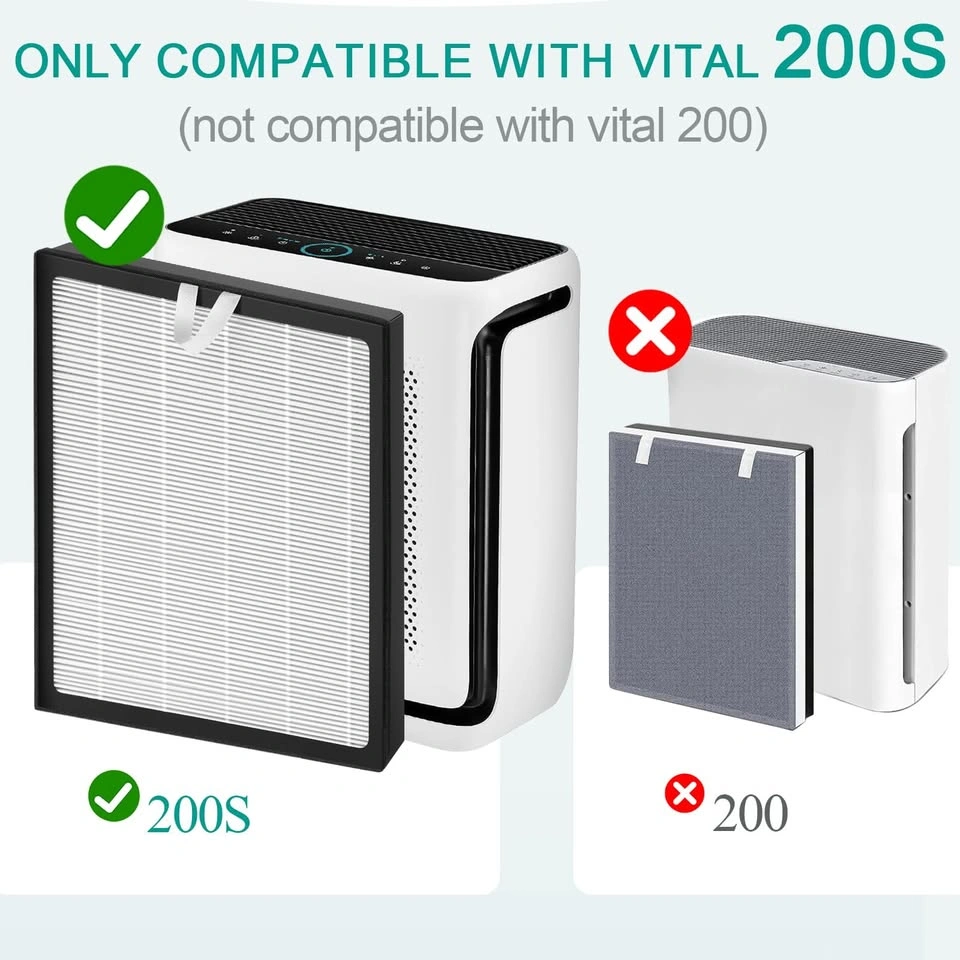 Vital 200S Air Purifier Filters H13 HEPA + Carbon 2-Pack - photo 3