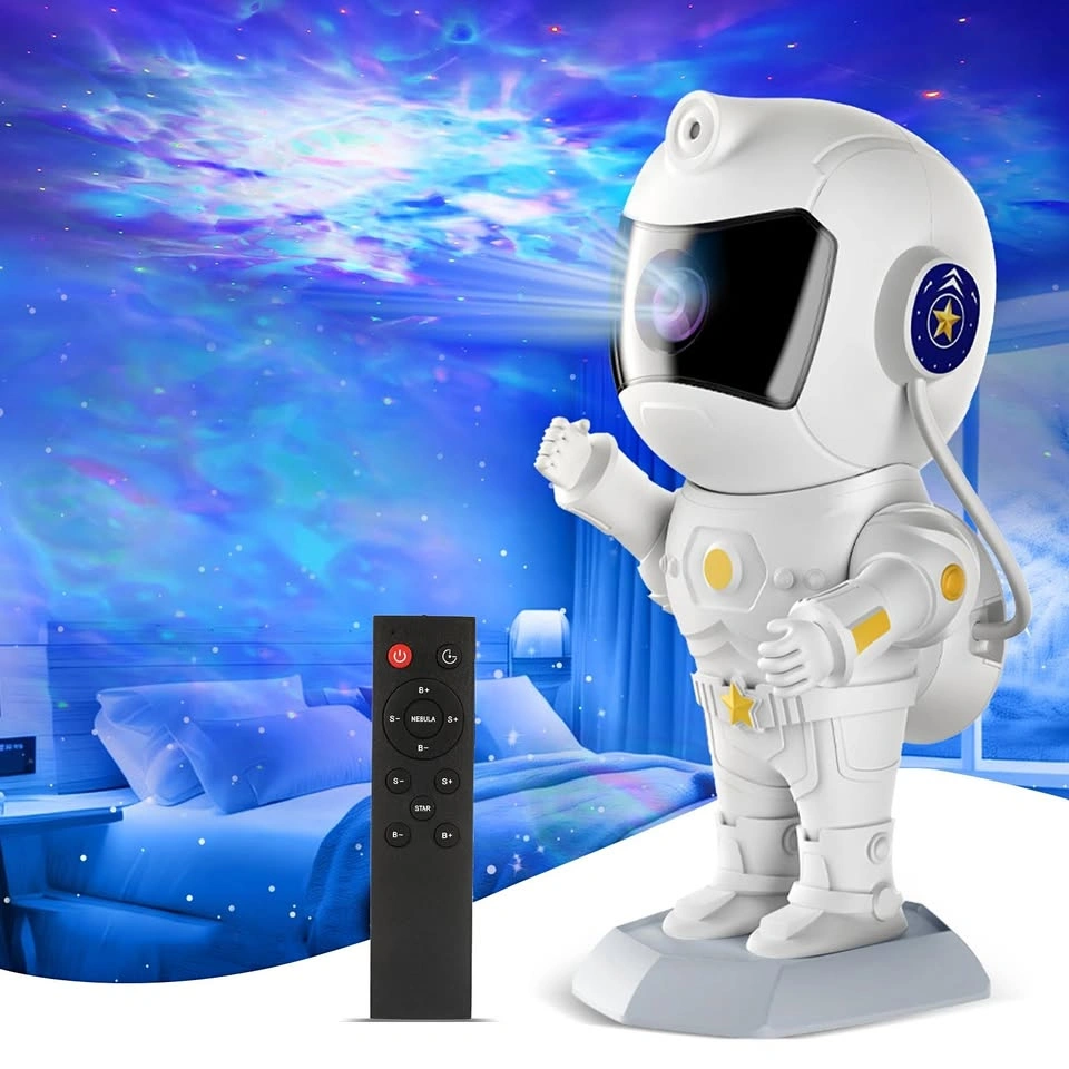 Astronaut Nebula Star Projector Lamp with Remote