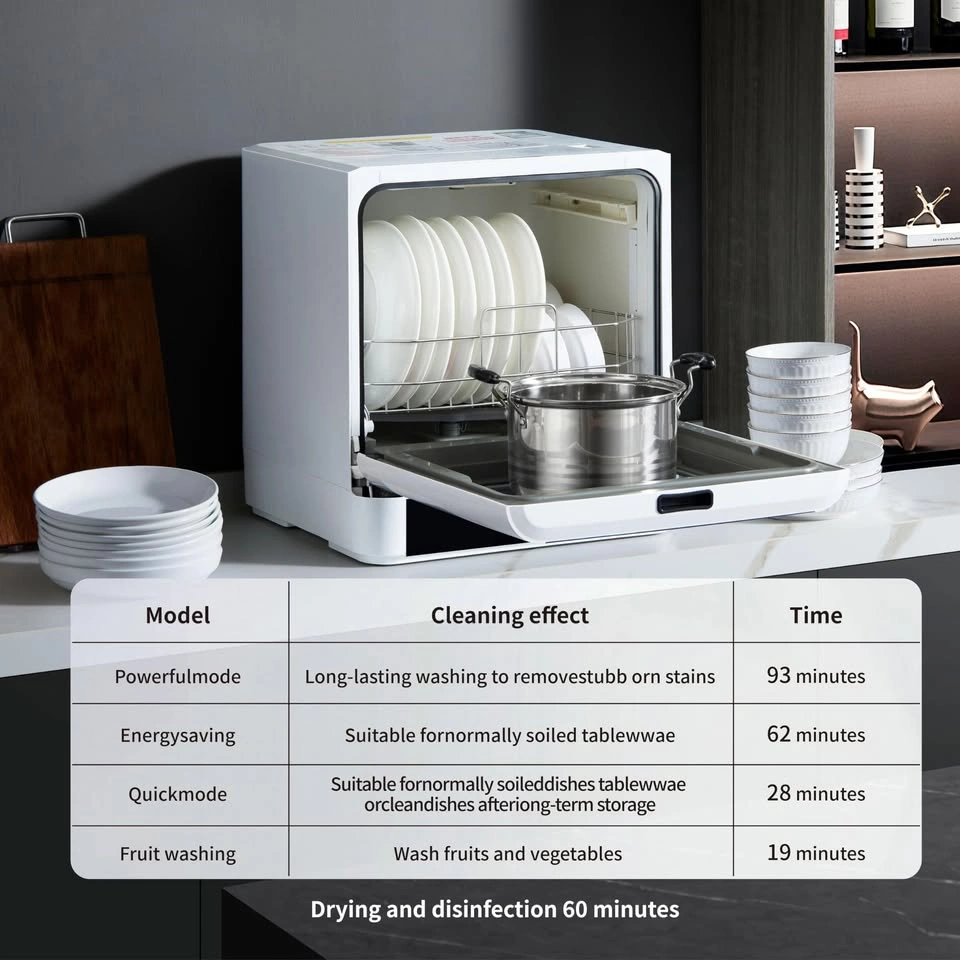 Funnygod Compact Countertop Dishwasher - photo 2