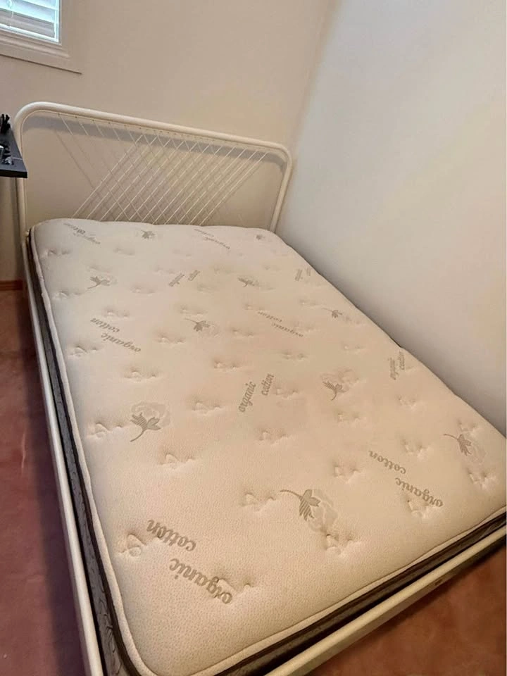 IKEA Double Bed Frame with Mattress