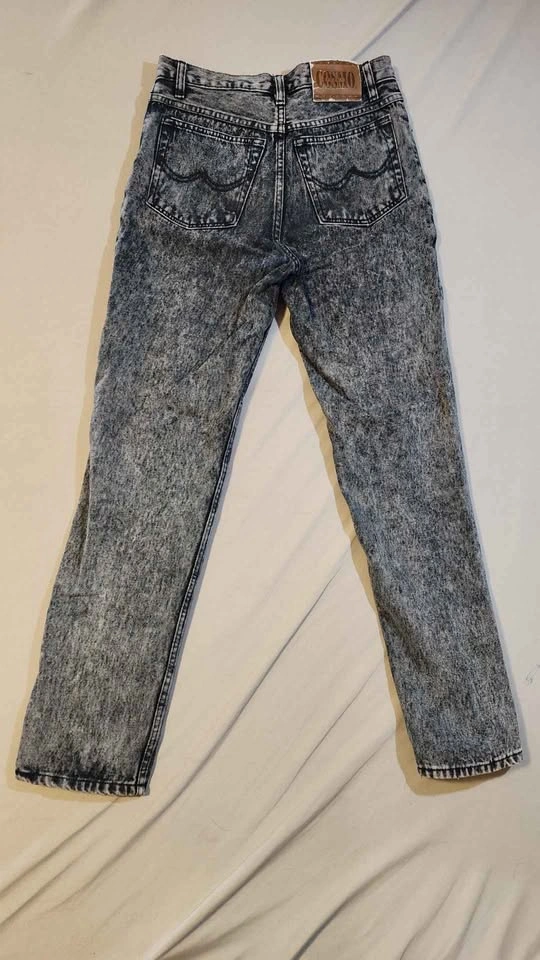 Vintage 80s Cosmo Star Hiker Jeans 31 Tapered Leg Streetwear - photo 2