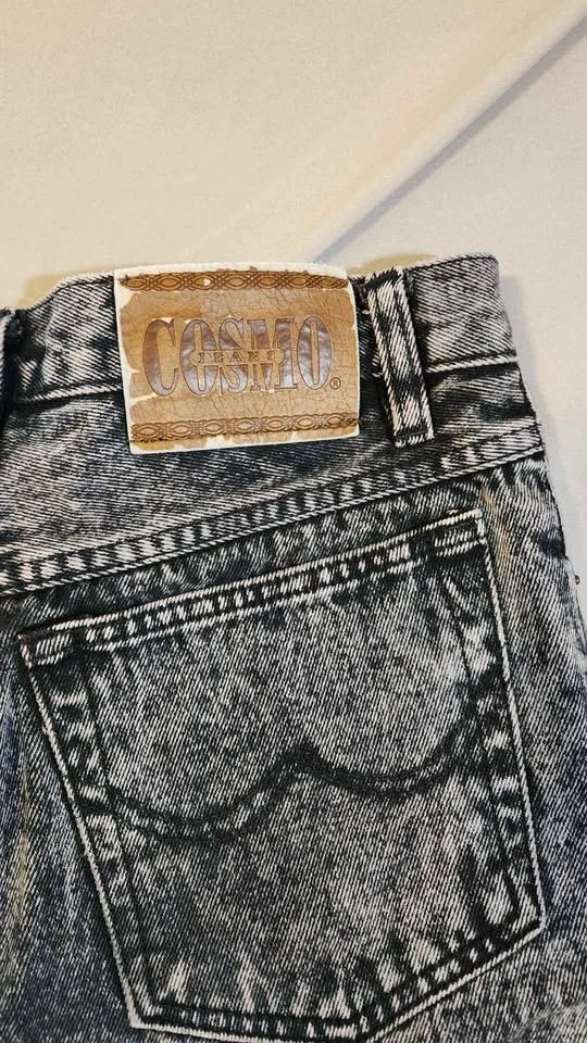 Vintage 80s Cosmo Star Hiker Jeans 31 Tapered Leg Streetwear - photo 3