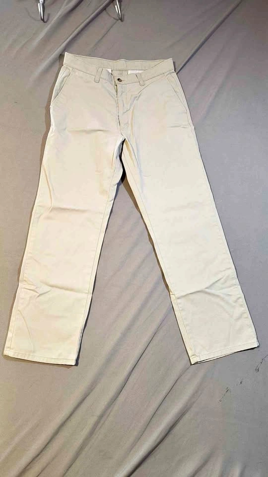 Vintage Y2K Levi’s Khaki Work Pants 32x30 Made in Canada Stone W