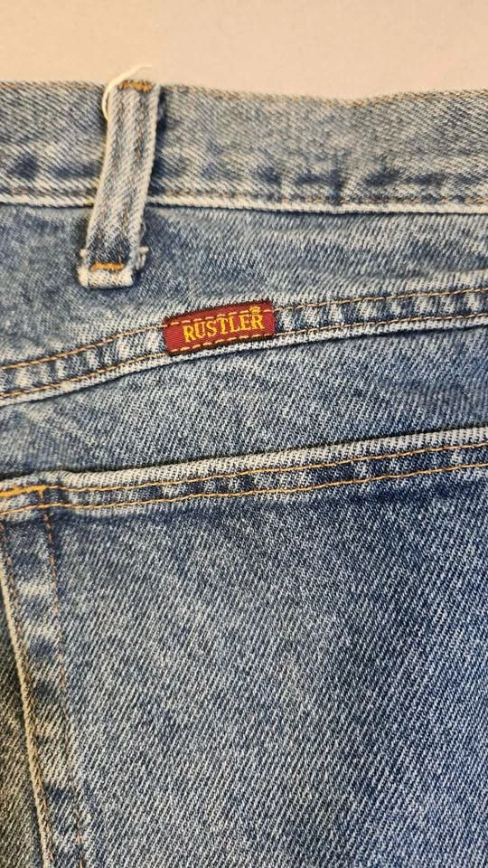 Vtg 90s Rustler Regular Fit Jeans 38x32 - photo 3