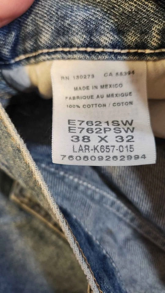 Vtg 90s Rustler Regular Fit Jeans 38x32 - photo 4