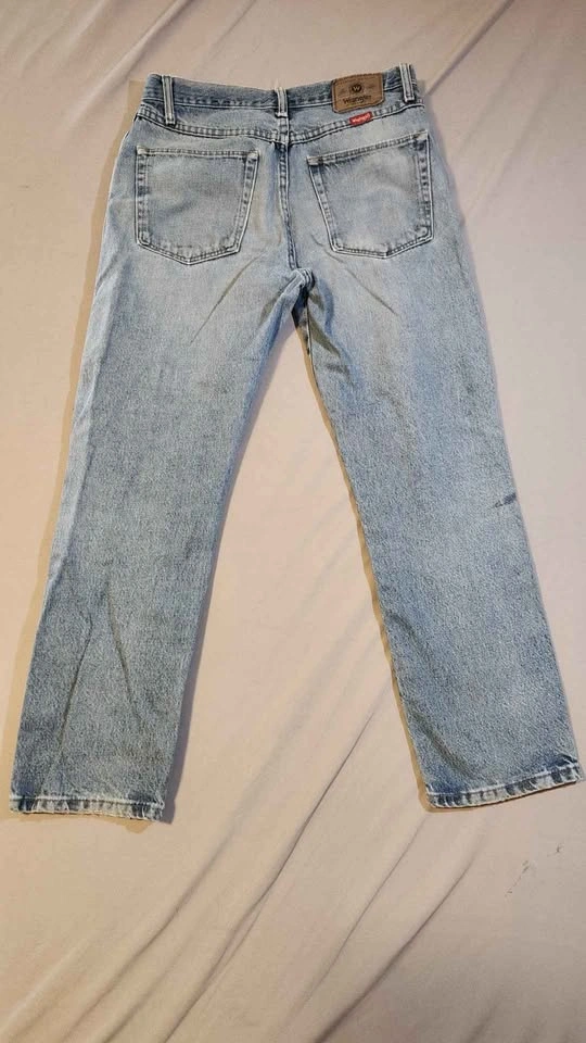 Wrangler Mens 32X30 Light Wash Denim Jeans - photo 4