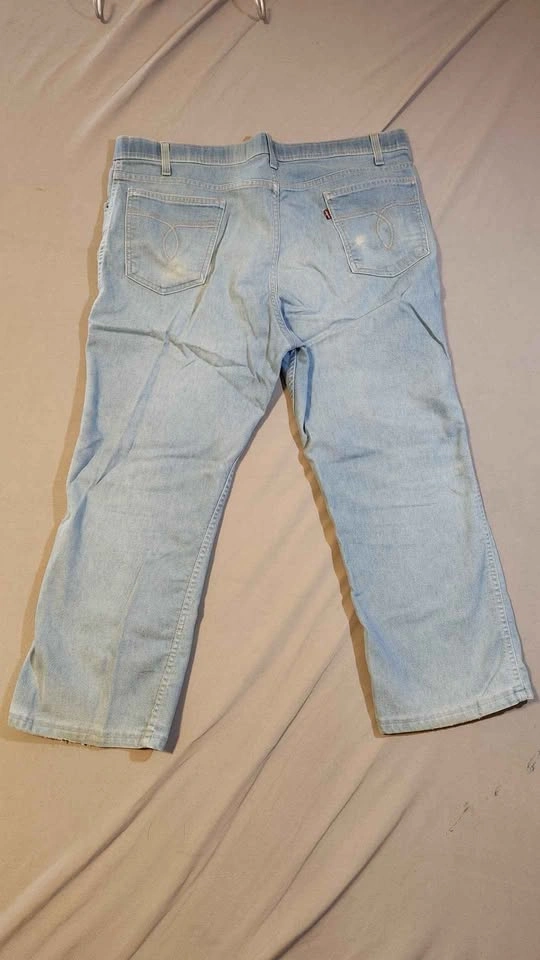 Vintage 1984 Levi’s Action Jeans 42x32 Orange Tab USA Made - photo 2