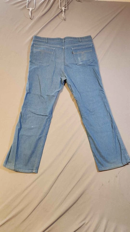 Vtg 80s Levis Action Jeans Orange Tab 40x29 Made in USA - photo 2