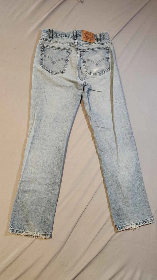 Vintage 1998 Levi’s 516 Jeans 33x32 Slim Straight Red Tab - photo 2
