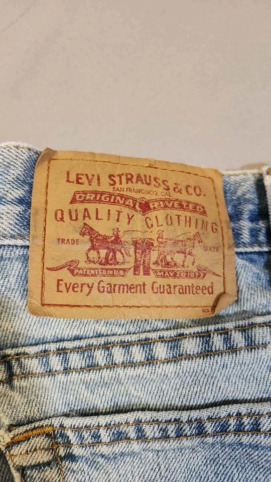 Vintage 1998 Levi’s 516 Jeans 33x32 Slim Straight Red Tab - photo 4