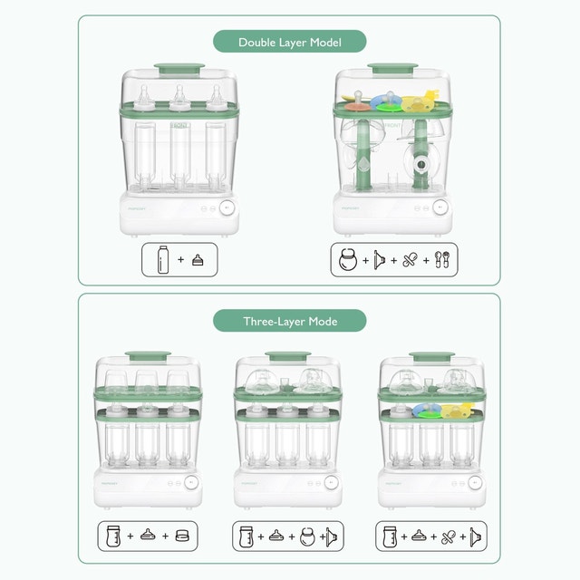 Momcozy 3-Layer Bottle Sterilizer & Dryer - photo 2