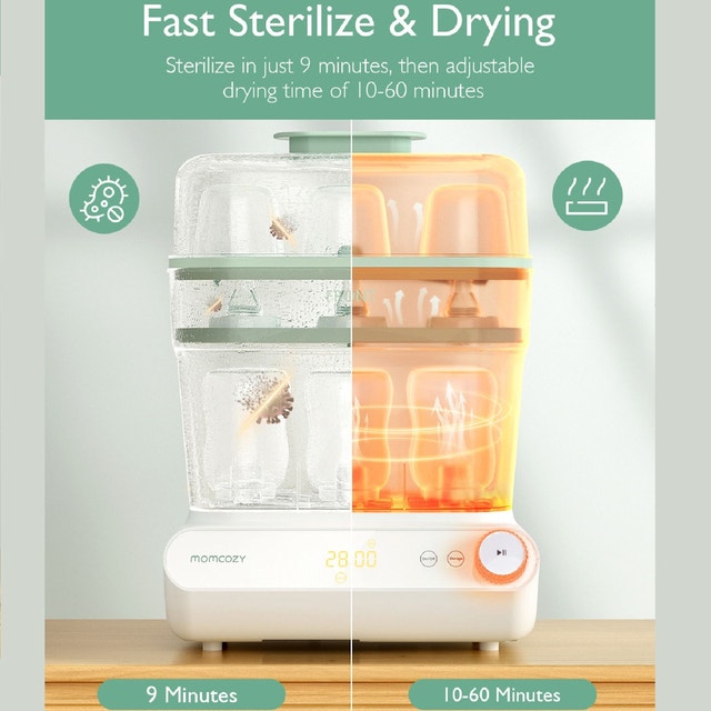 Momcozy 3-Layer Bottle Sterilizer & Dryer - photo 3
