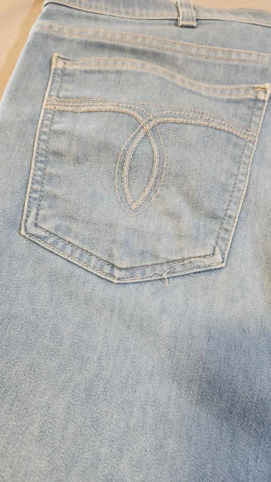 Vintage 80's Levi’s Orange Tab 42x30 Skosh More Room Jeans Blue - photo 4