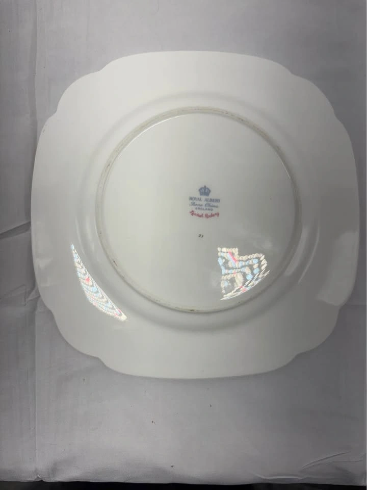 Royal Albert Bone China Plate Kentish Rockery 8.5 inch - photo 2