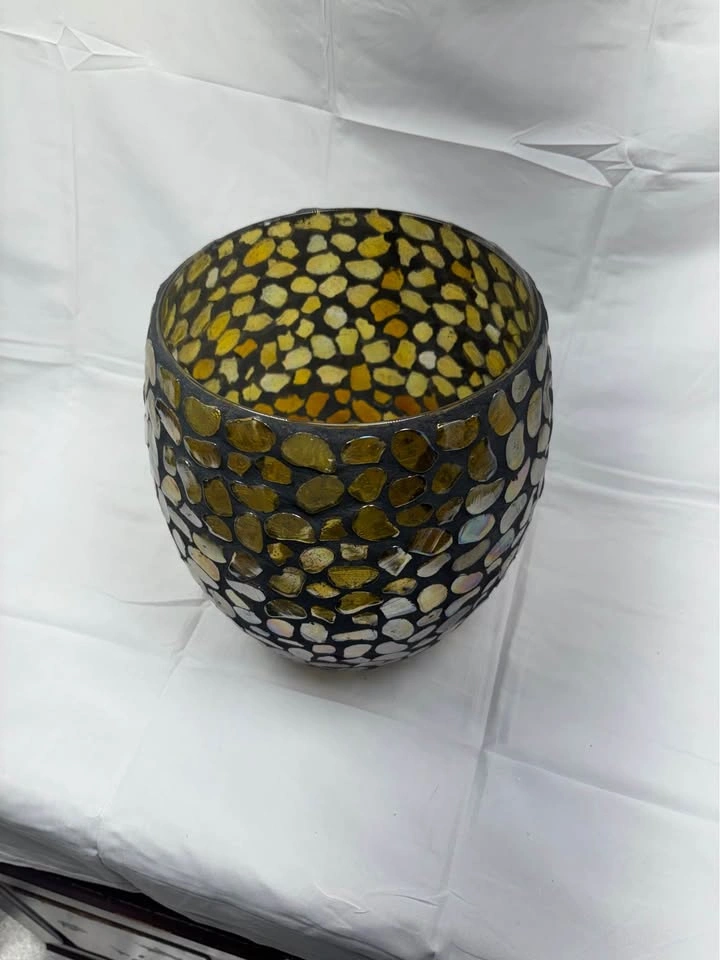 PartyLite Aurora Mosaic Hurricane Candle Holder - photo 2