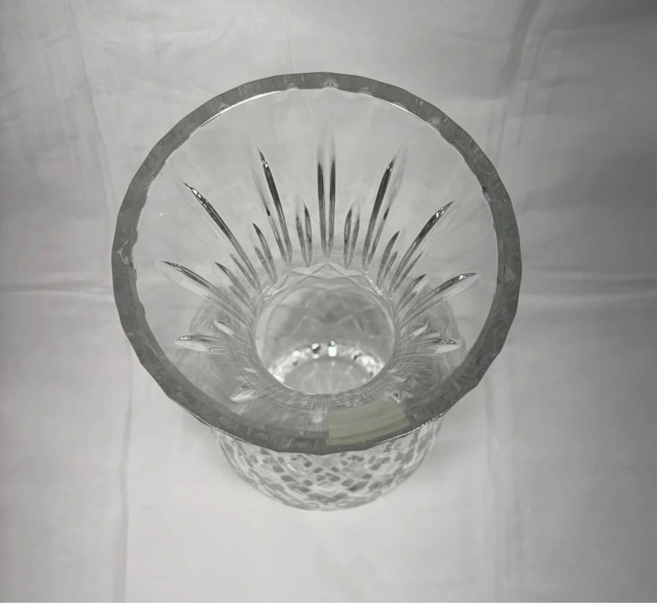 Royal Doulton Crystal Vase Diamond Cut - photo 3