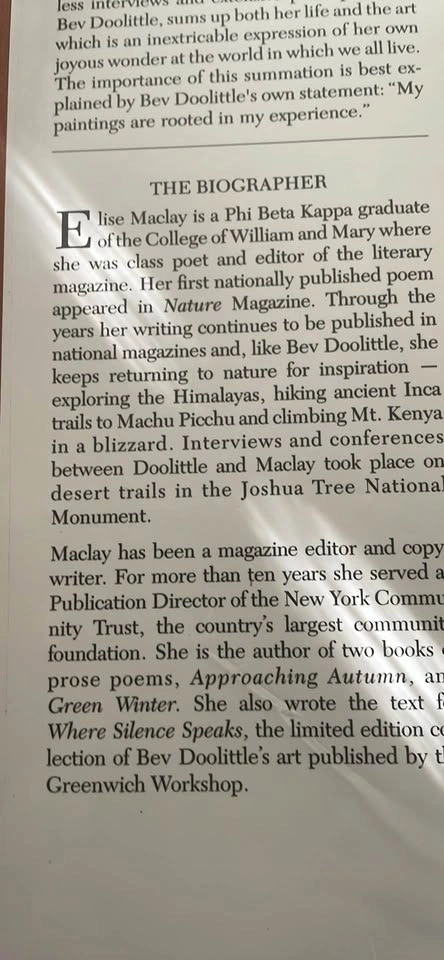 The Art of Bev Doolittle: Pictures & Commentary - photo 3