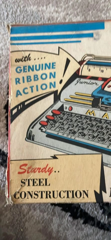 Vintage Marx Toys Junior Typewriter - Great Condition $35/OBO - photo 3