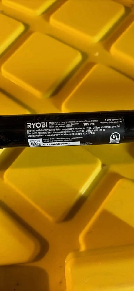 Ryobi P20103 18V Cordless String Trimmer - photo 2