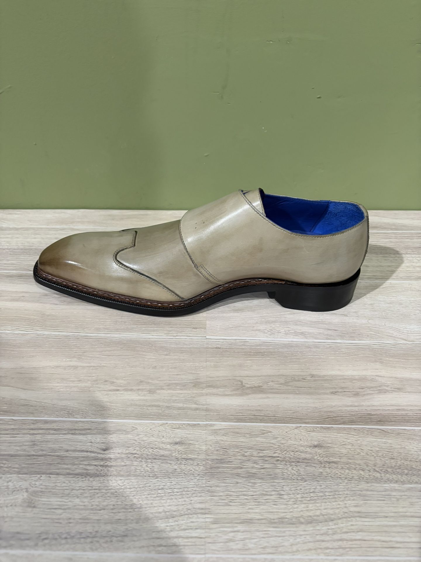 Emilio Franco Dress Shoes Taupe Double Monk Strap 13 - photo 3