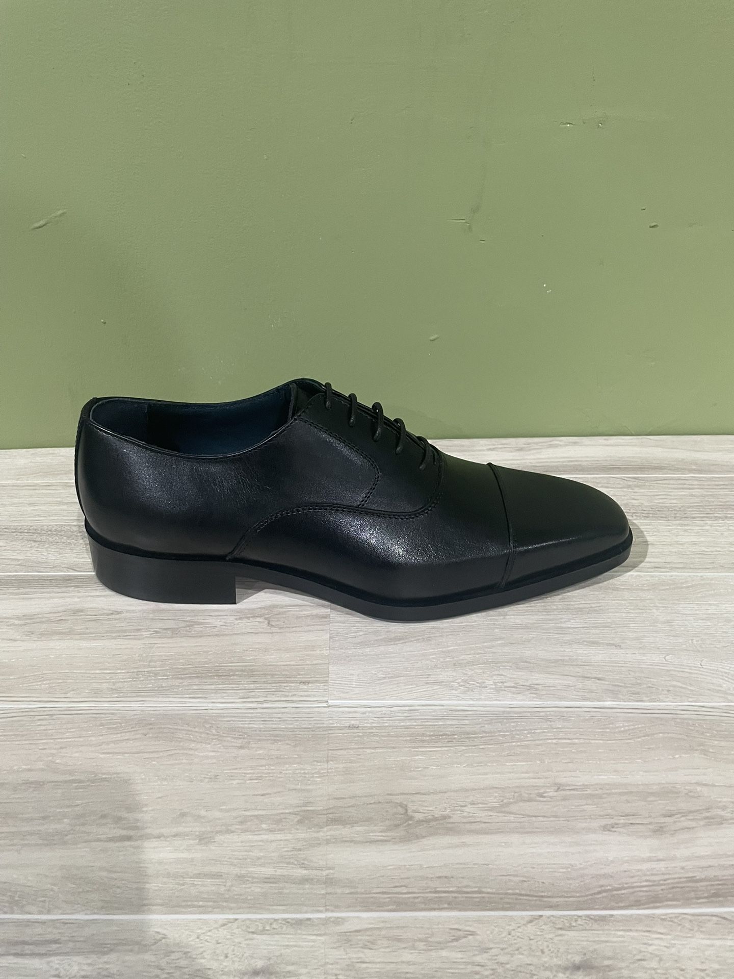 Firmani Shoes Black Leather Calf Captoe Oxford - photo 2