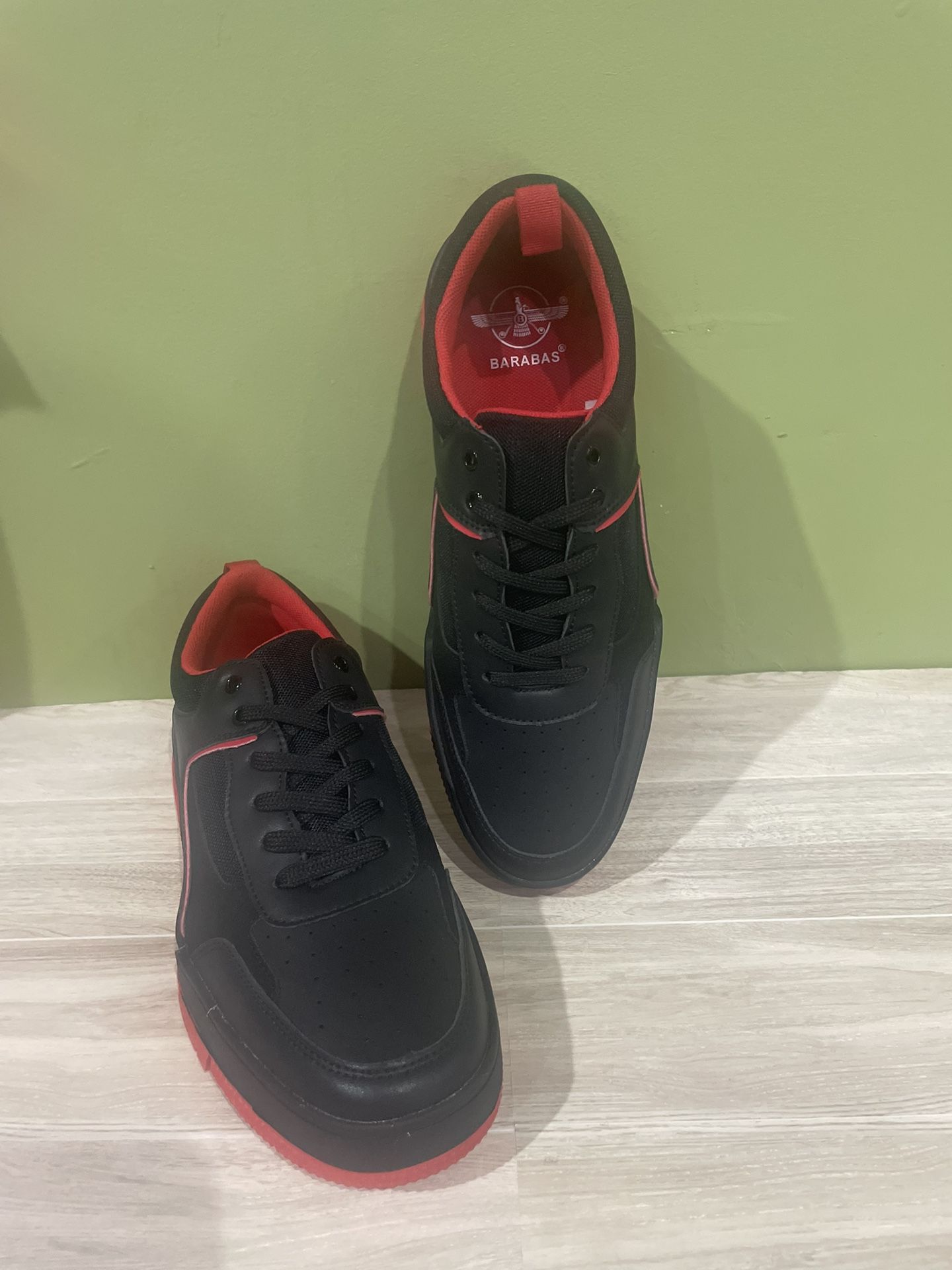 Barabas Shoes Casual Sneakers Black Oxford
