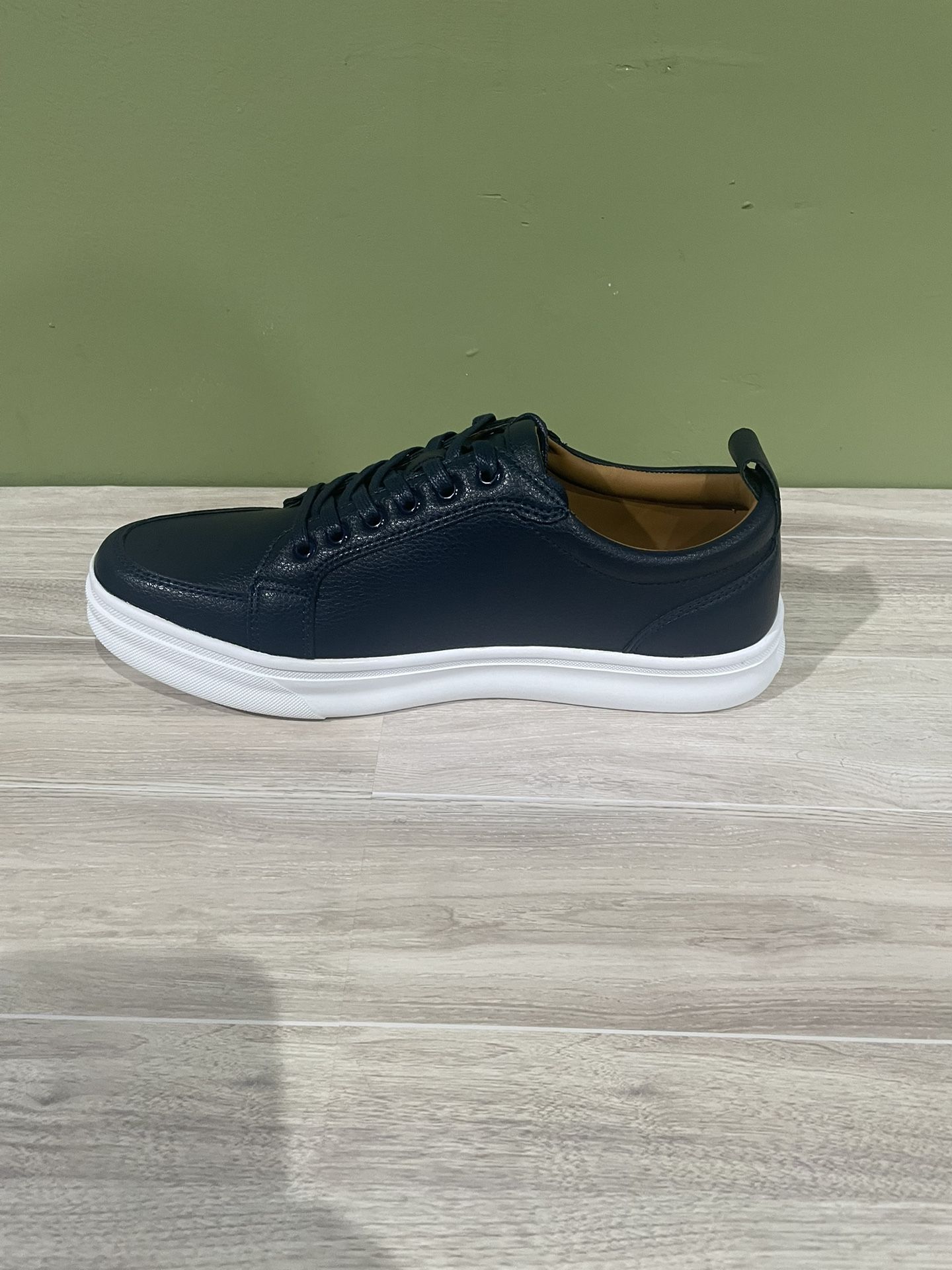 Barabas Shoes Navy Casual Sneakers Faux Leather - photo 2