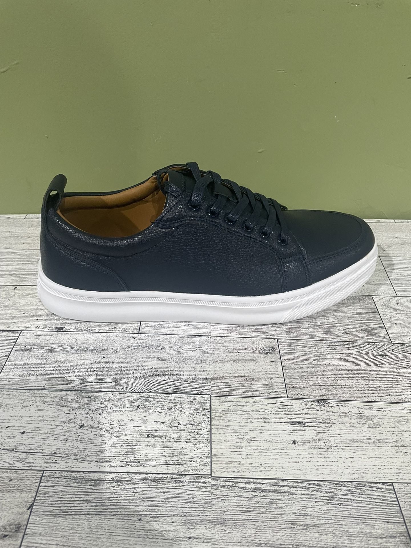 Barabas Shoes Navy Casual Sneakers Faux Leather - photo 3