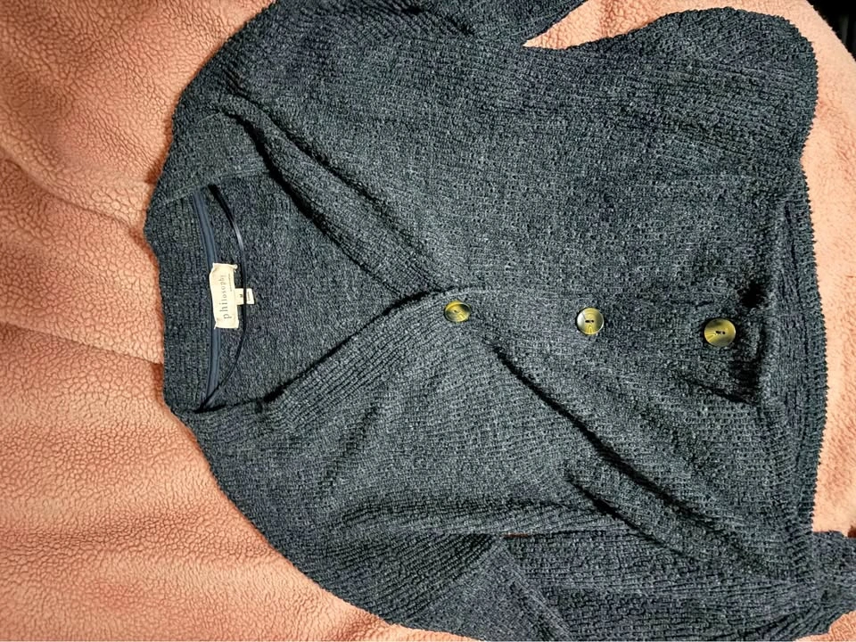 Philosophy Cardigan Size M
