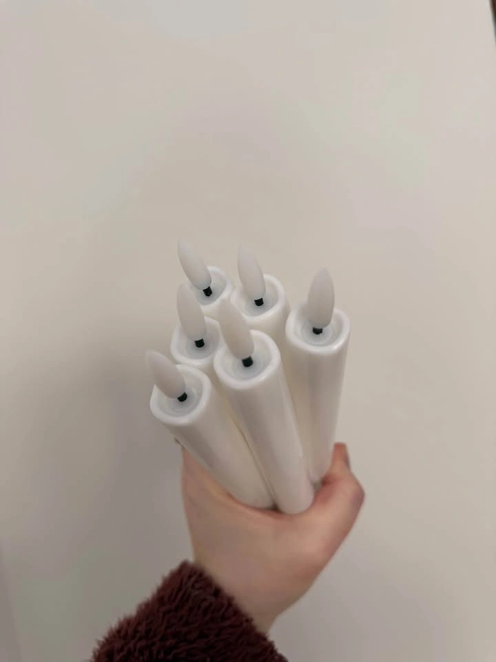 6 Battery Operated Tall Candles - photo 2