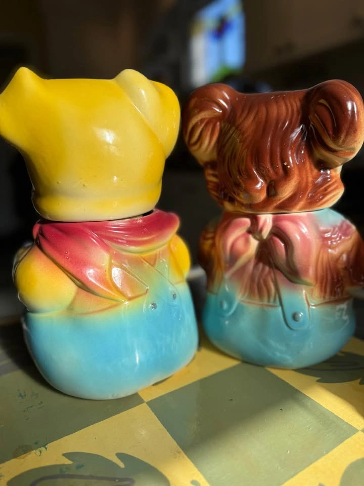 Antique cookie jars set of 2 - photo 4