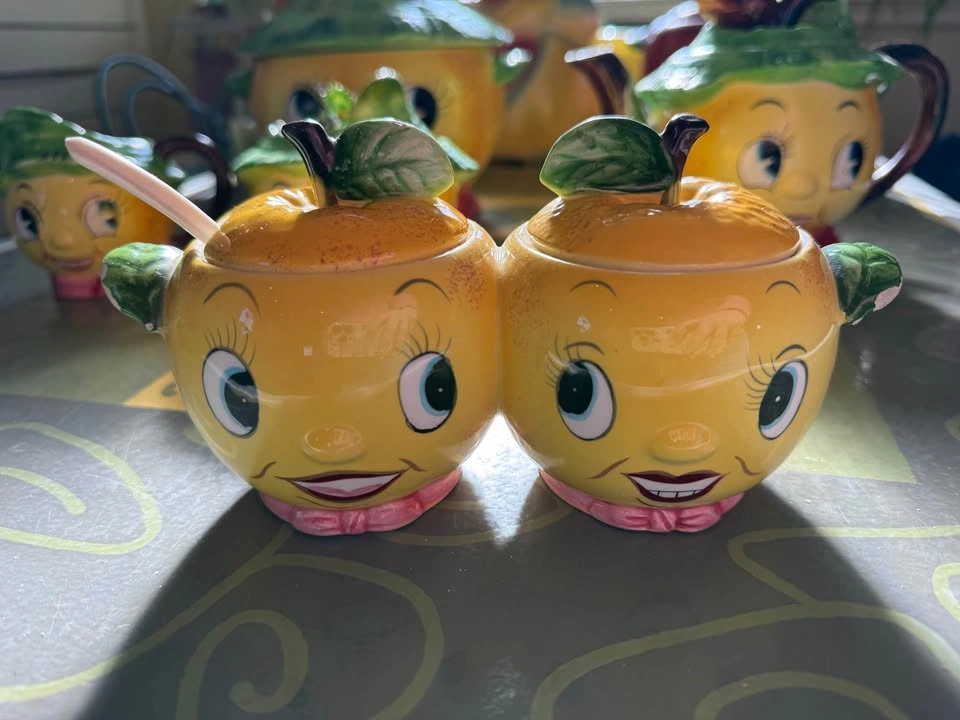 Antique PY Lemon Set of 5 - photo 5