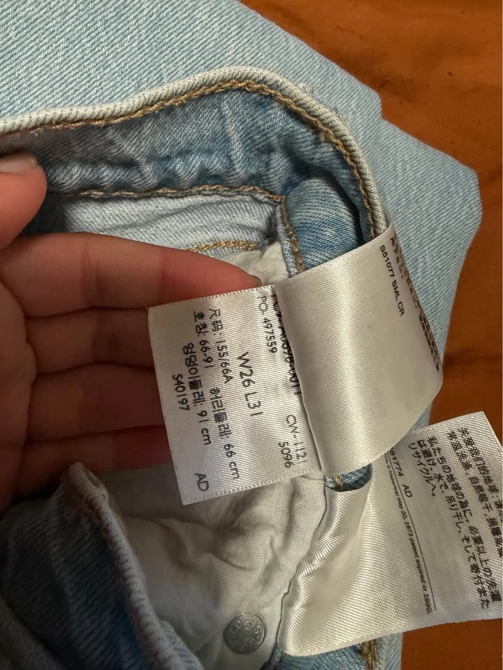 Levis jeans size 26 - photo 3