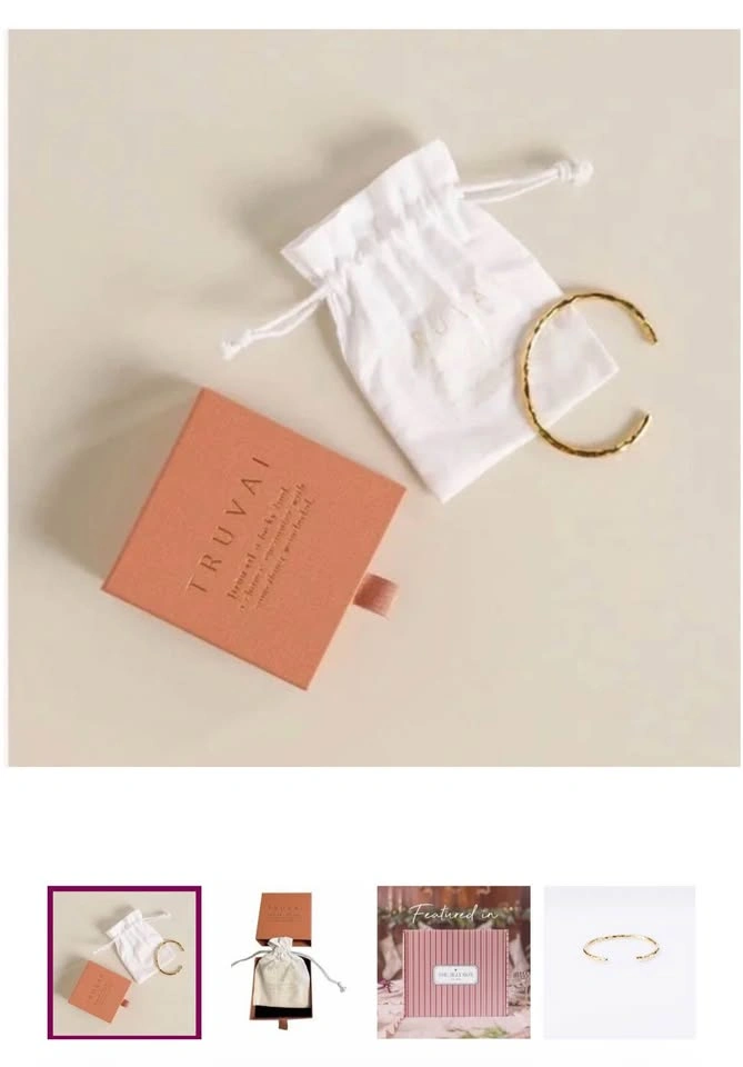 🥕Jilly Box x Truvai Gold Cuff Bracelet 2025