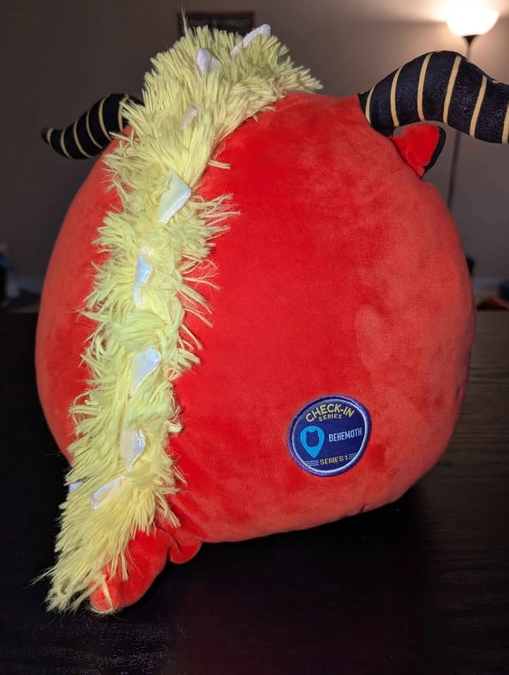 Squishmallow Behemoth Red Plush - photo 2